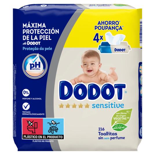 Pañales Dodot bebé-seco T7 (15-24 kg.) 52 ud.