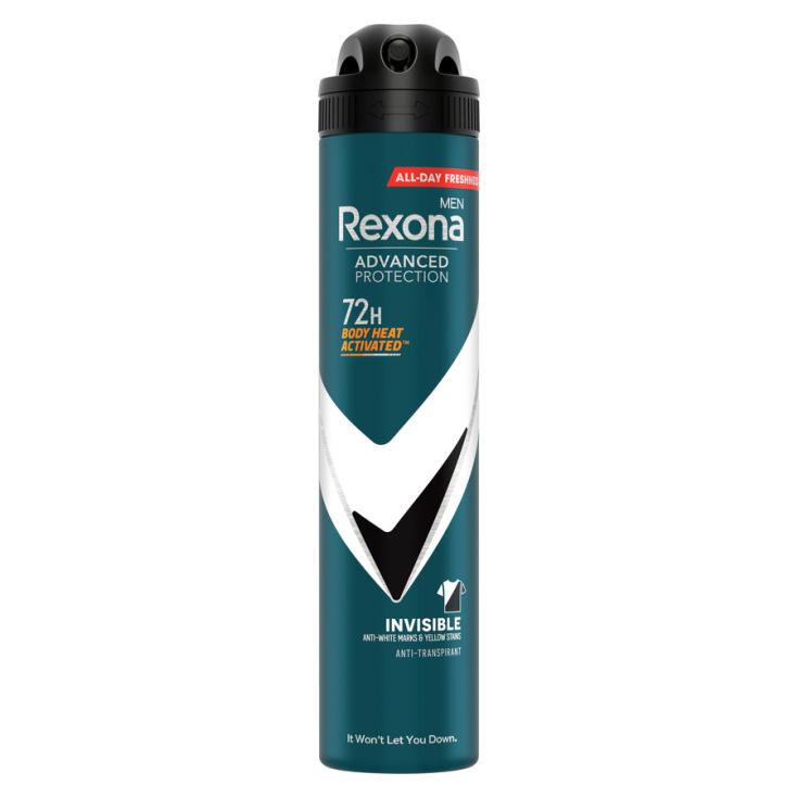 DESODORANTE SPRAY INVISIBLE MEN REXONA 200ML