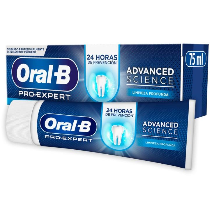 DENTIFRICO ANTIBACTERIANO LIMPIEZA PROFUNDA ORAL B 75ML