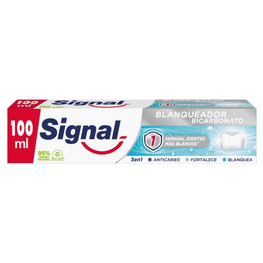 DENTÍFRICOS BLANQUEADOR BICARBONATO SIGNAL 100ML