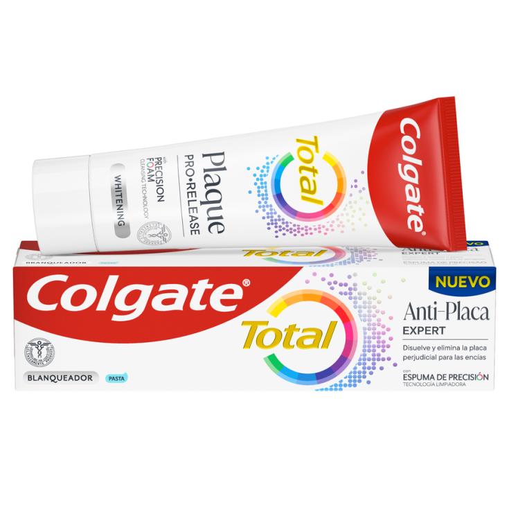 DENTÍFRICO TOTAL PLACA WHITE COLGATE 75ML