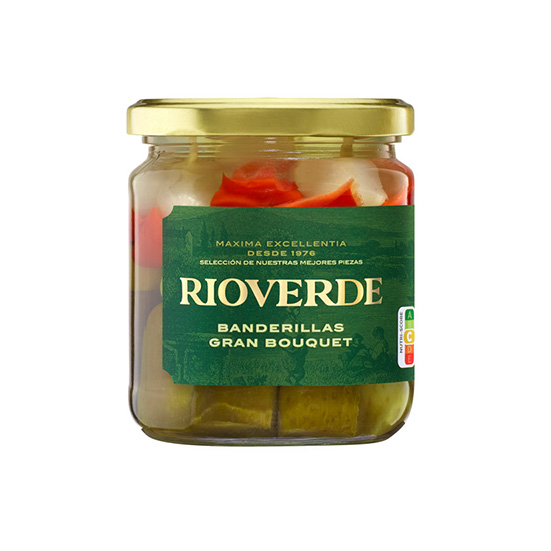 BANDERILLAS GRAN BOUQUET RIOVERDE 170G ESCURR