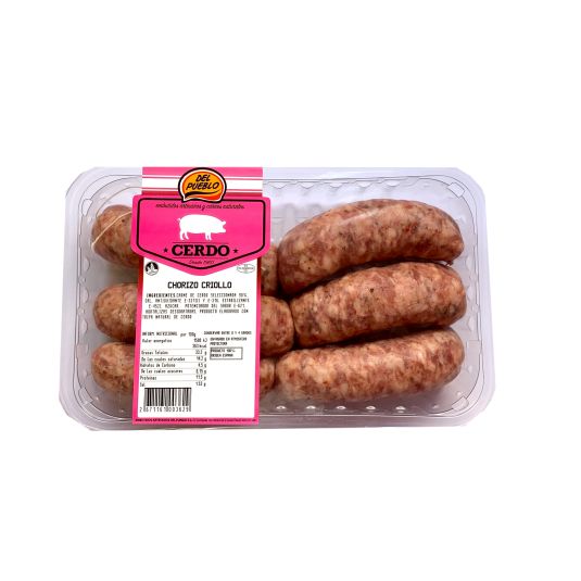 CHORIZO CRIOLLO DE CERDO