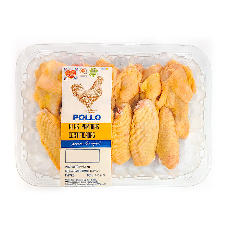 ALAS DE POLLO AMARILLO NUTRAVE