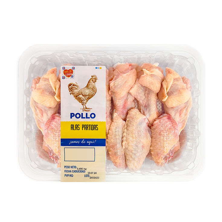 ALAS DE POLLO PARTIDAS NUTRAVE