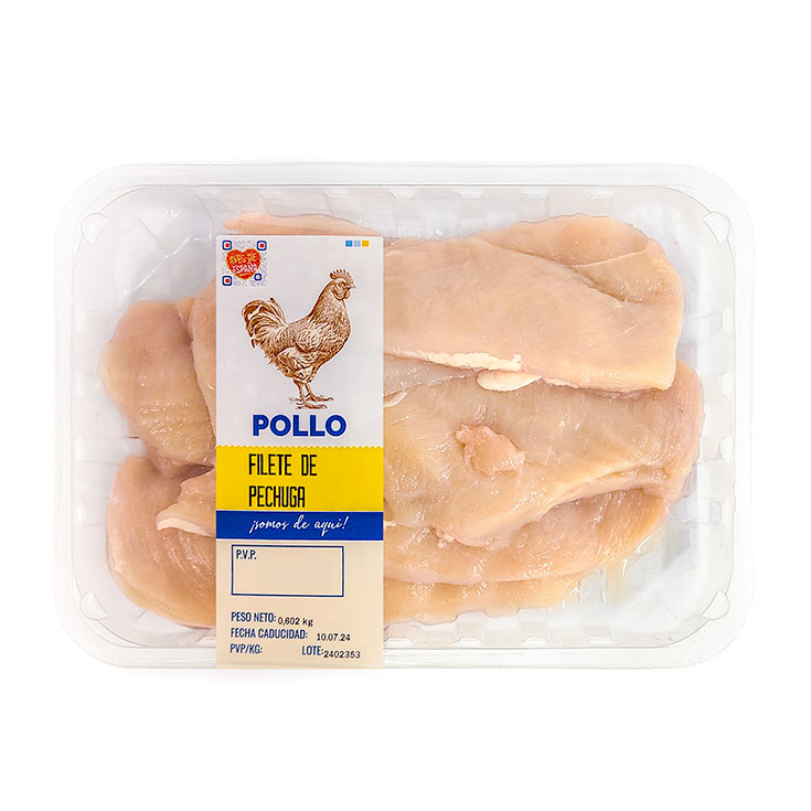 PECHUGA FILETEADA DE POLLO NUTRAVE