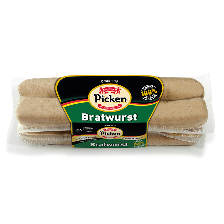 SALCHICHA BRATWURST PICKEN 300G