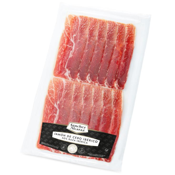 LONCHEADO JAMON DE CEBO 50% IBERICO SANCHEZ ALCARAZ 150G