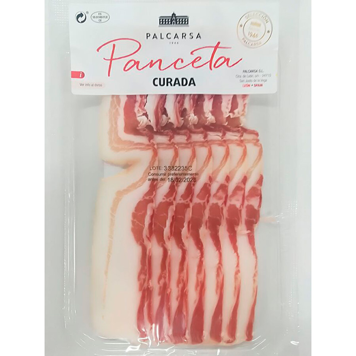 PANCETA LONCHAS PALCARSA 90G