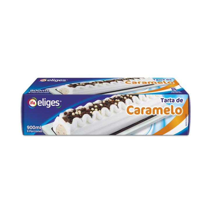 TARTA HELADA CARAMELO IFA ELIGES 900ML