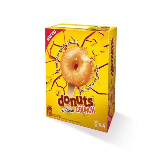 HELADO BOMBON  DONUTS P4 75ML/U