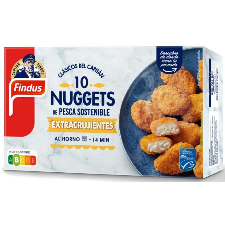 NUGGET PESCADO CRUJIENTE FINDUS 245G