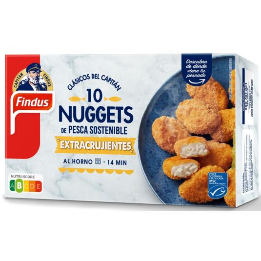 NUGGET PESCADO CRUJIENTE FINDUS 245G