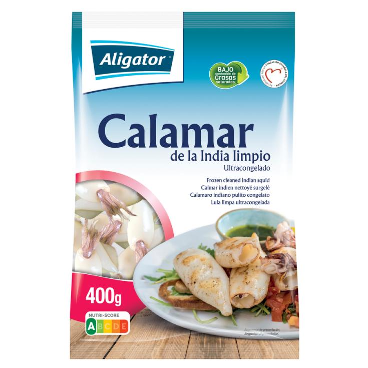 CALAMAR LIMPIO AL VACIO 10/20 ALIGATOR 400G