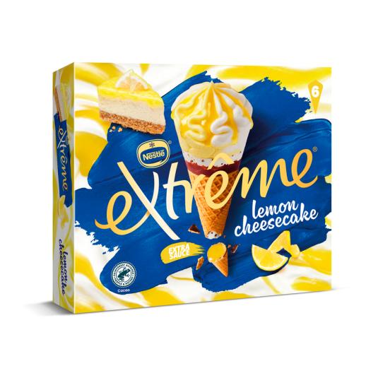 CONO HELADO LEMON CHEESECAKE EXTREME P6 110ML/U