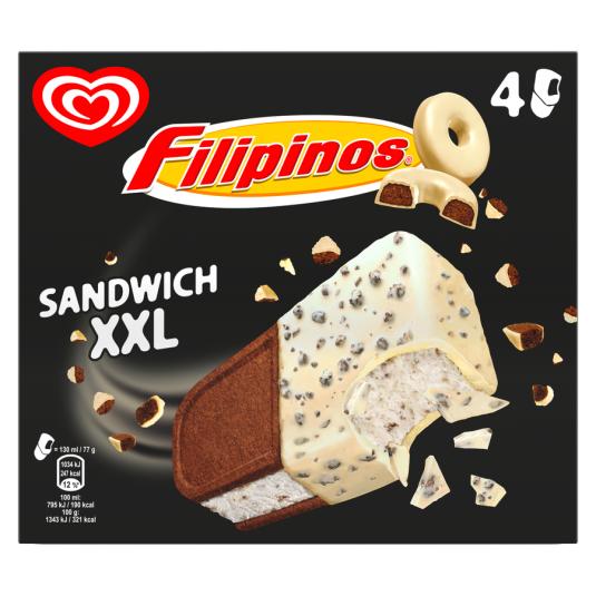 SANDWICH XXL BLANCO FILIPINOS P4 130ML/U