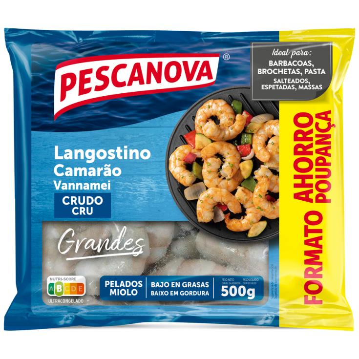 LANGOSTINO CRUDOS PELADOS PESCANOVA 500G