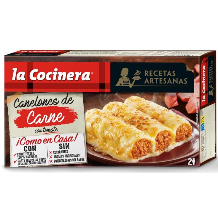 CANELON CARNE LA COCINERA 500G