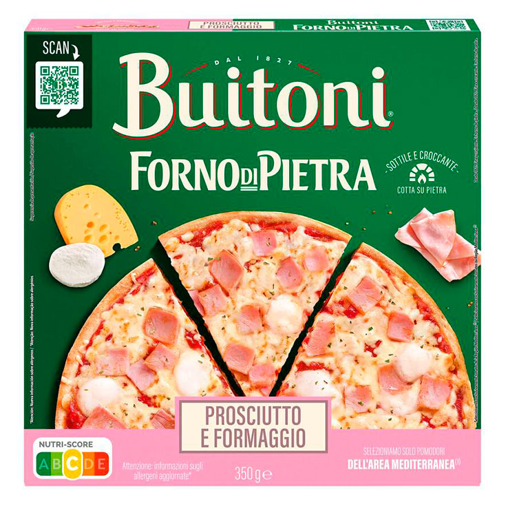 PIZZA PROSCIUTT FORNO DI PIETRA BUITONI 350G