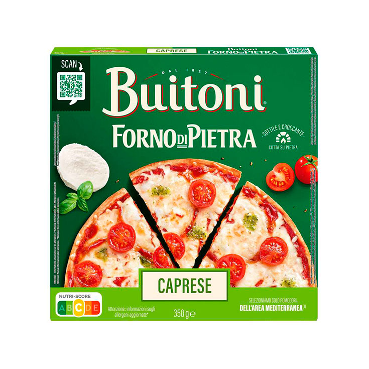 PIZZA CAPRESE FORNO DI PIERTRA BUITONI 350G