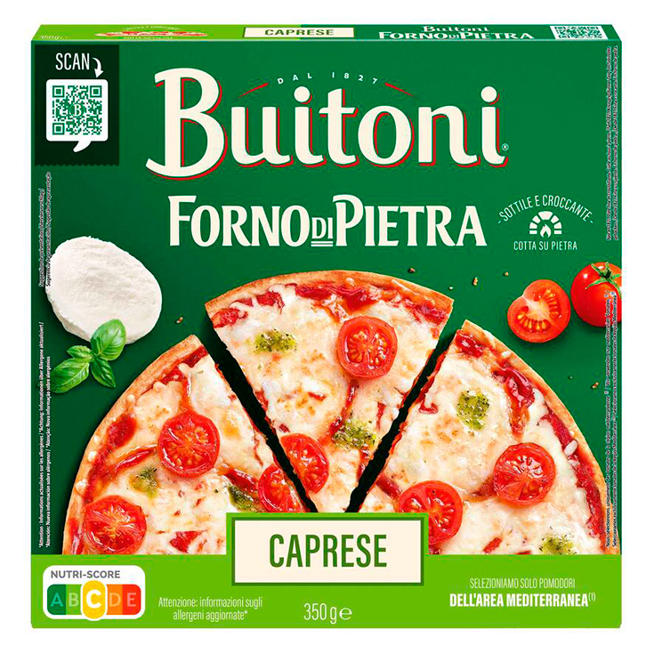 PIZZA CAPRESE FORNO DI PIERTRA BUITONI 350G