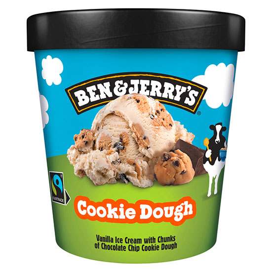 TARRINA HELADO COOKIE DOUGH BEN&JERRY 465ML