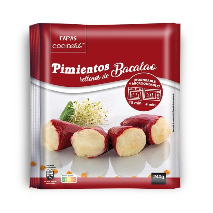 PIMIENTOS RELLENOS PIMIENTO RELL BACALAO COCINARTE 240G